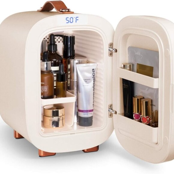 NIB QUBI Mini Fridge, Compact Fridge For Skincare, Mini Cosmetics, Makeup, 5L - Picture 7 of 8